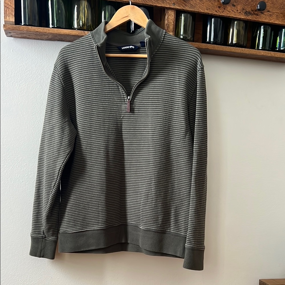 Men's Land’s End Quarter-zip Pullover